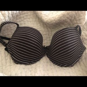 Black and White Stripe Bra!